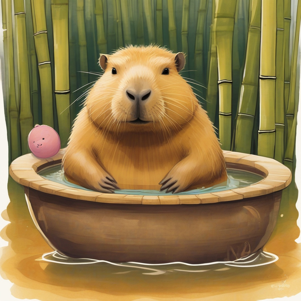 Bamboo Bathhouse Plush Capy #20