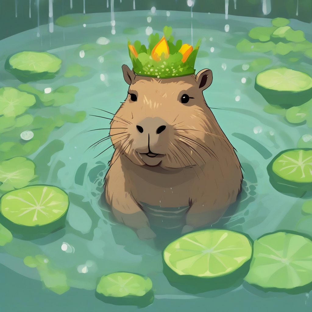 Leaf Crown Eyes Closed #31