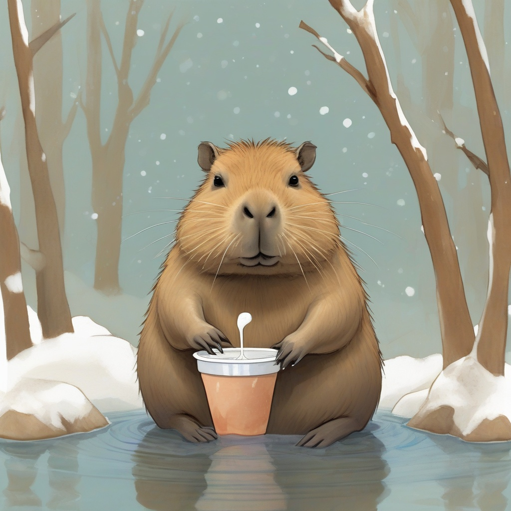 Milk Cup Snowy Spring #39