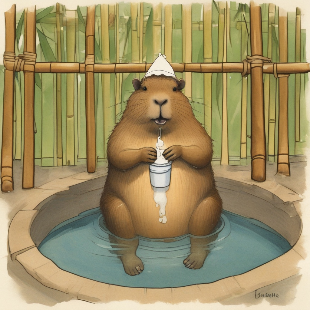 Milk Cup Bamboo Bathhouse #6