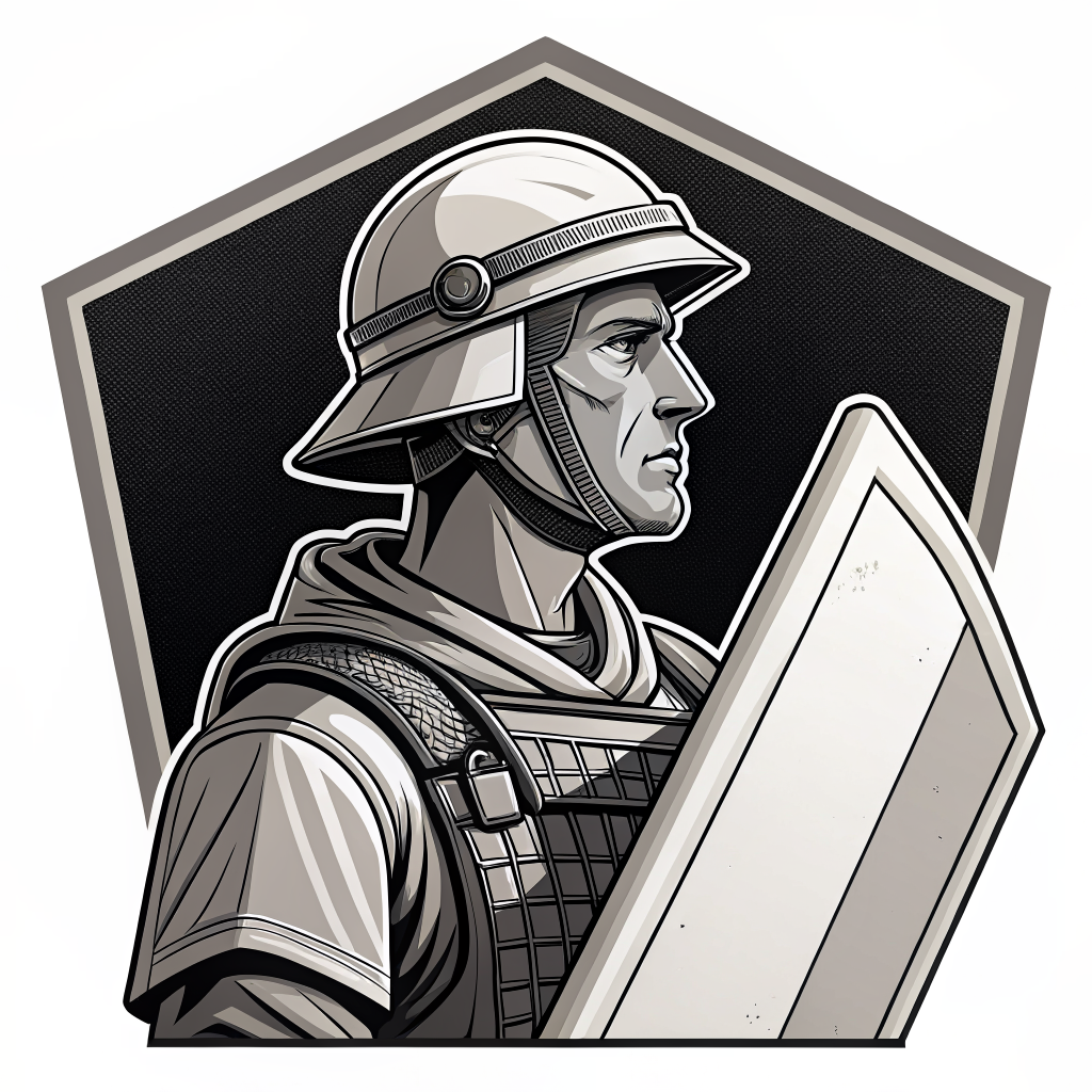 Shield Panel Wedge Helmet #11